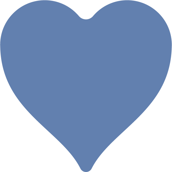Page d'acceuil des abonnements - icone d'un coeur